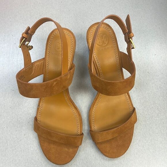 Tory Burch Mini Benton 65mm Wedge with Ankle Strap Sandal🐹 - Picture 1 of 9